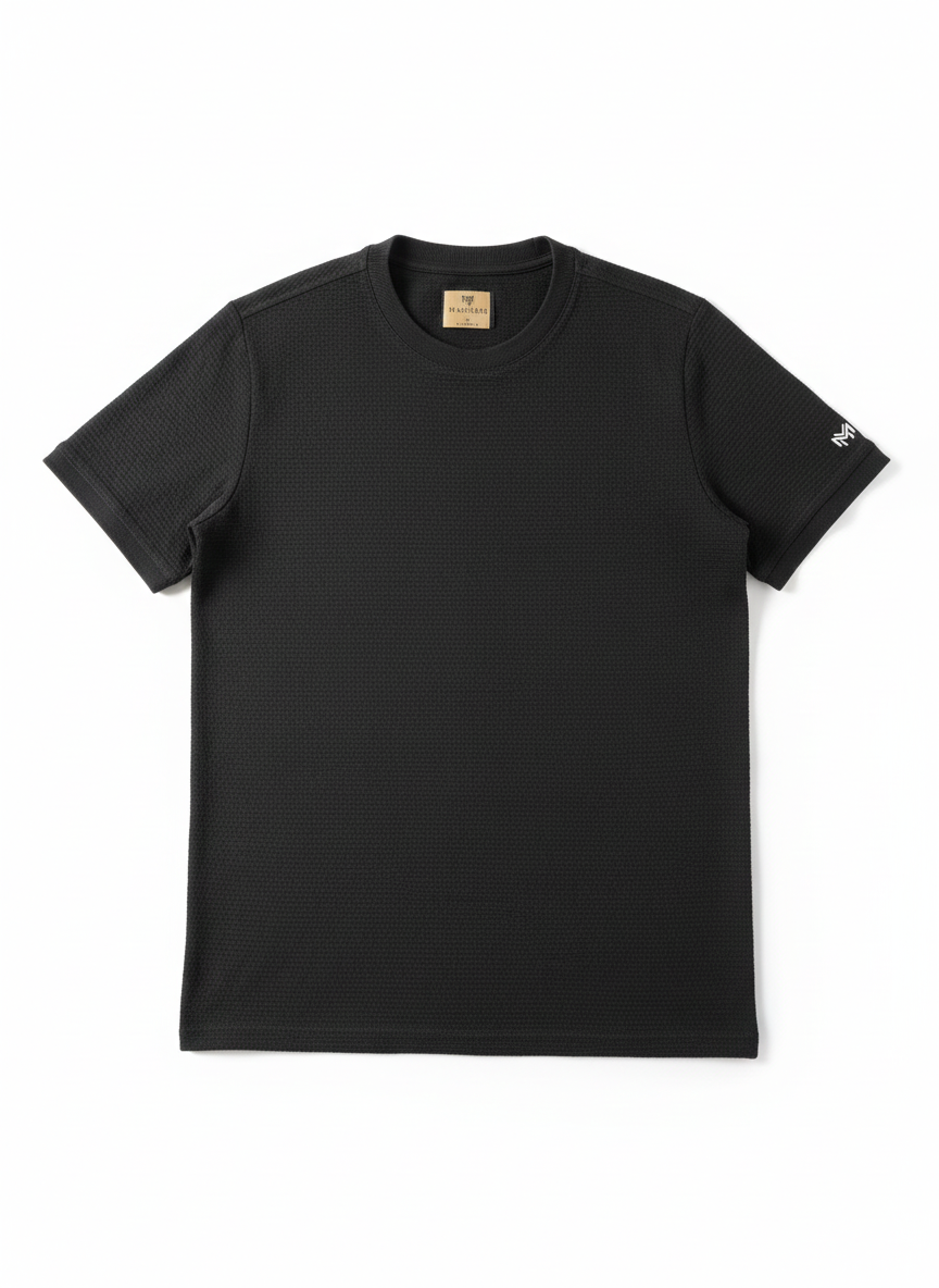 Camiseta texturizada